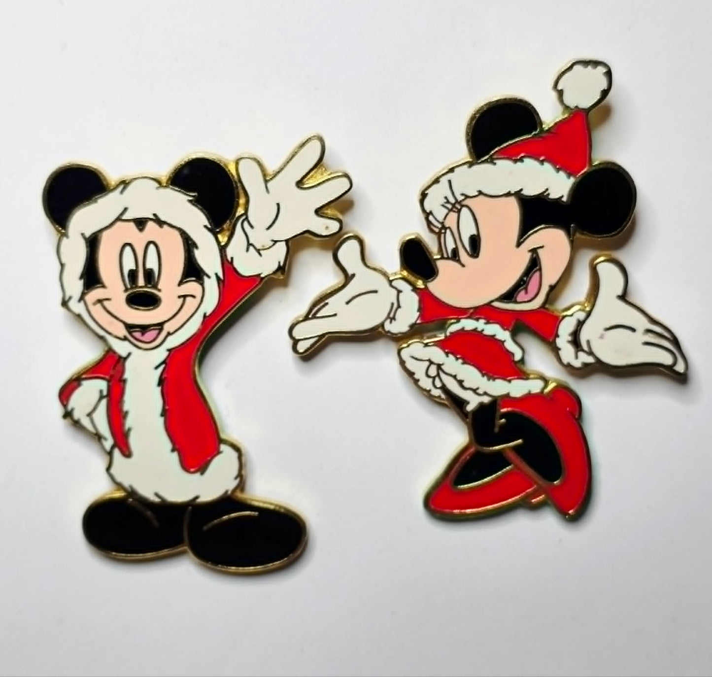 Disney Store Japan Christmas - Santa Mickey and Mrs. Claus Minnie