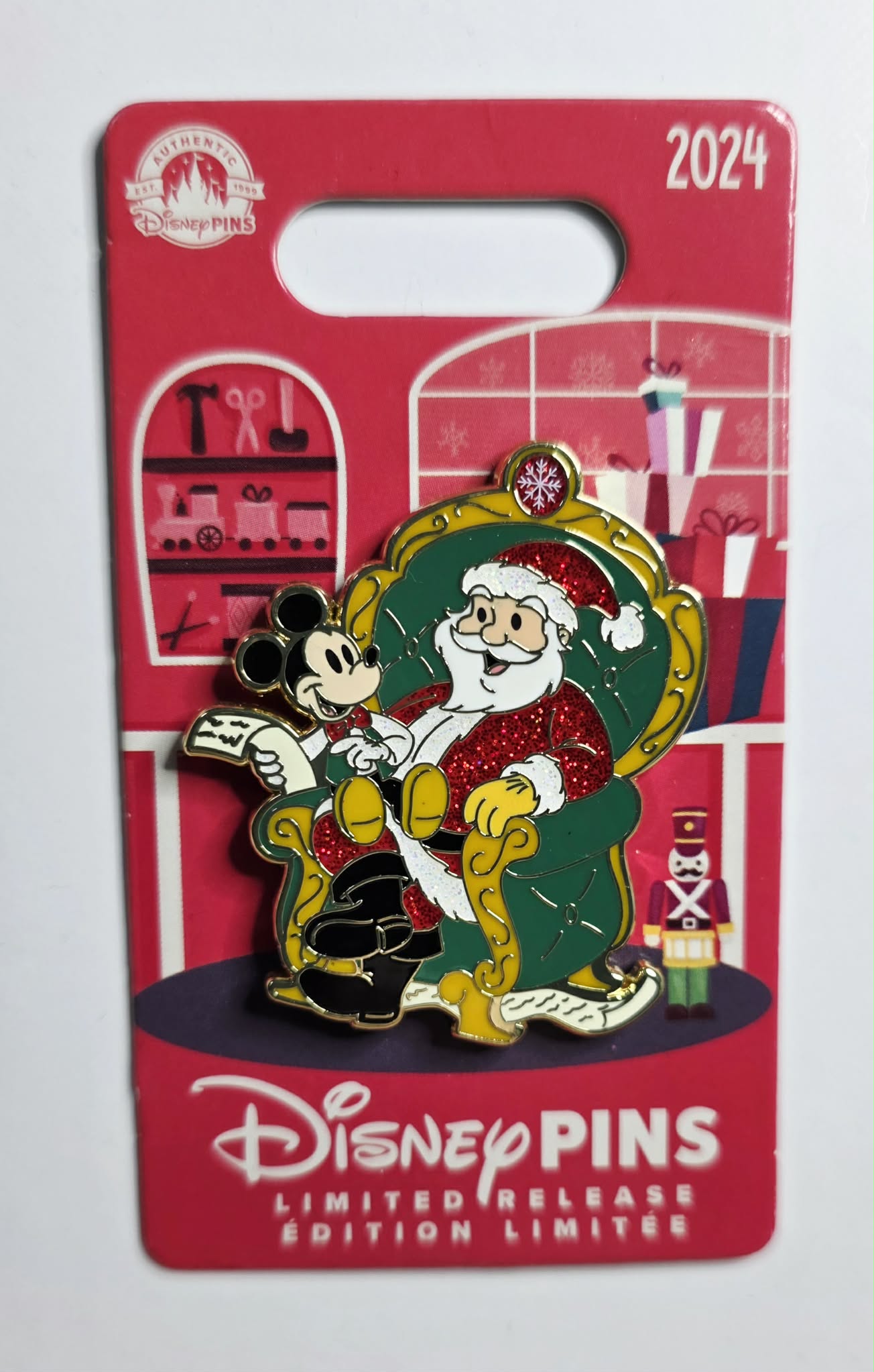 Mickey Mouse and Santa Claus 2024
