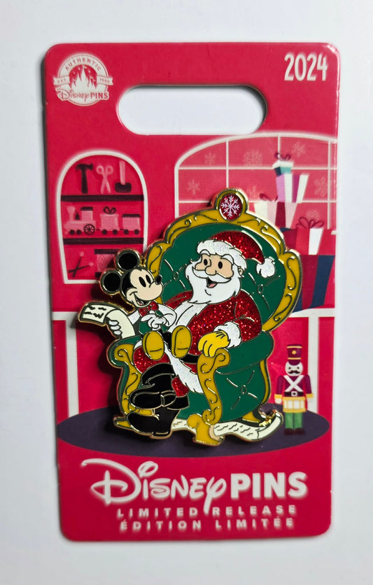 Mickey Mouse and Santa Claus 2024