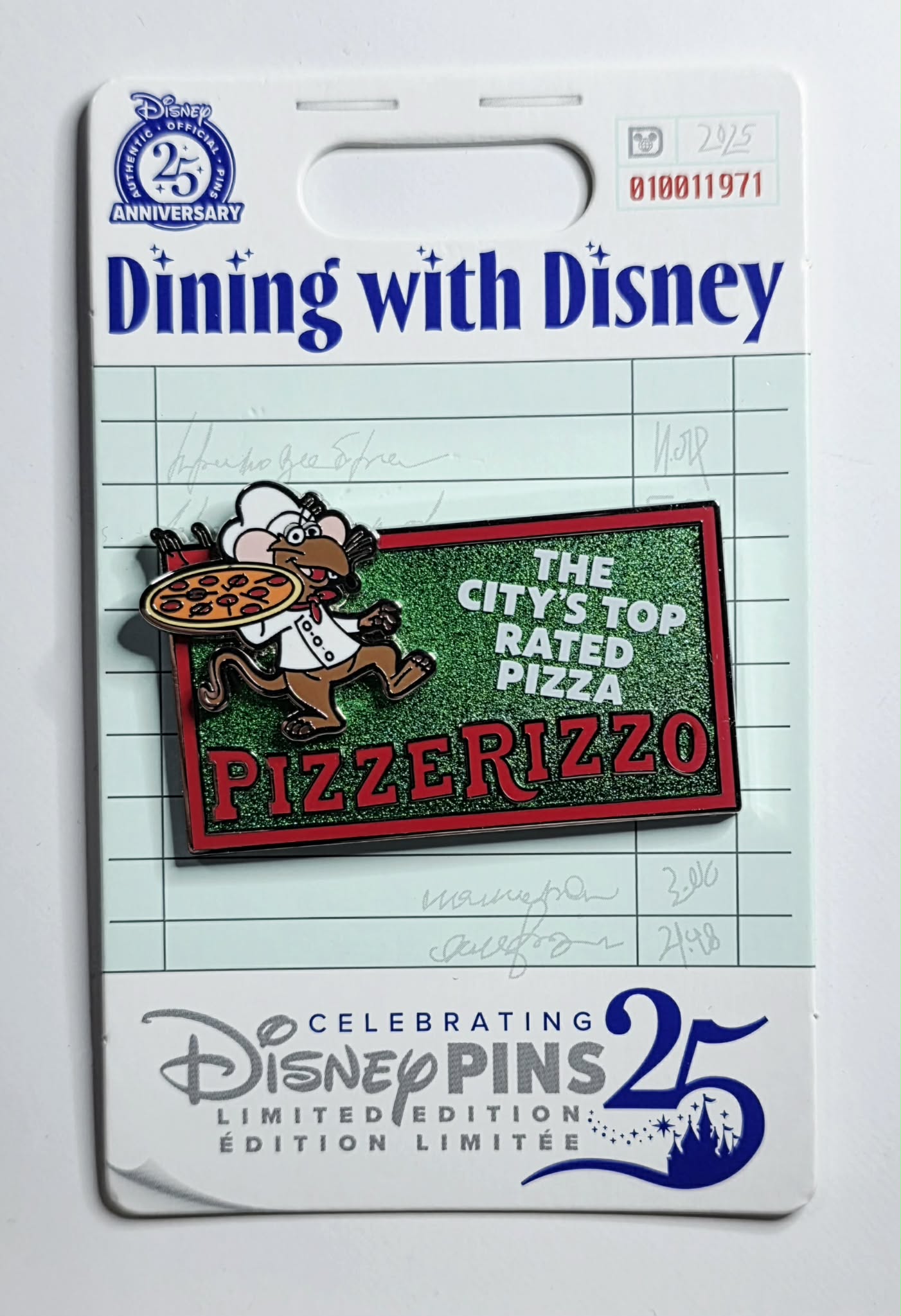 Dining with Disney PizzeRizzo