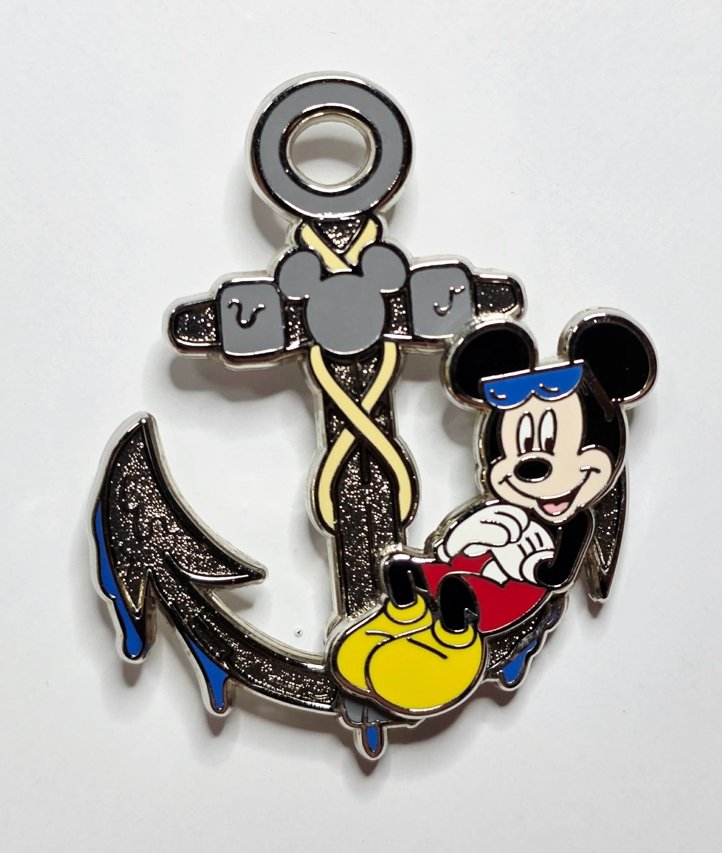 Disney Cruise Line (DCL) Mickey Mouse pin from the "Anchor Series"
