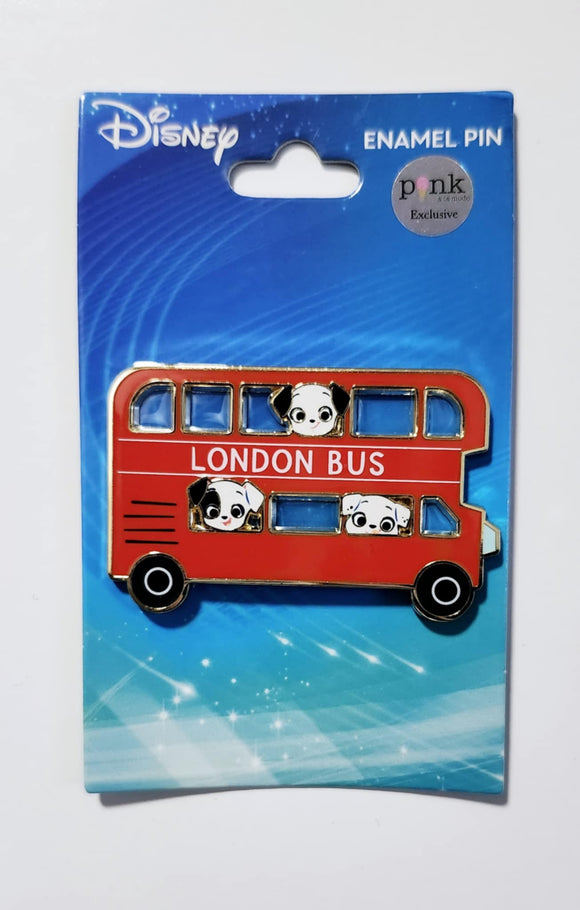 101 Dalmatian's - London Bus - Pink a la Mode - LE 300