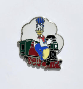 Donald on a train