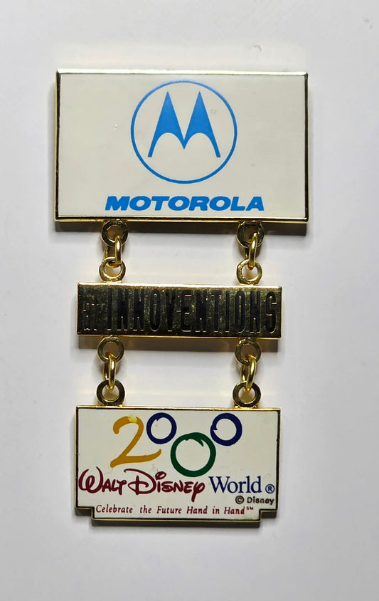 Walt Disney World Innoventions Motorola press pin from 1999