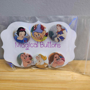 Snow White Buttons