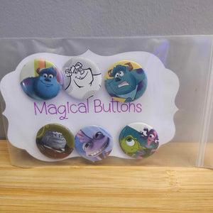 Monster's Inc - Buttons