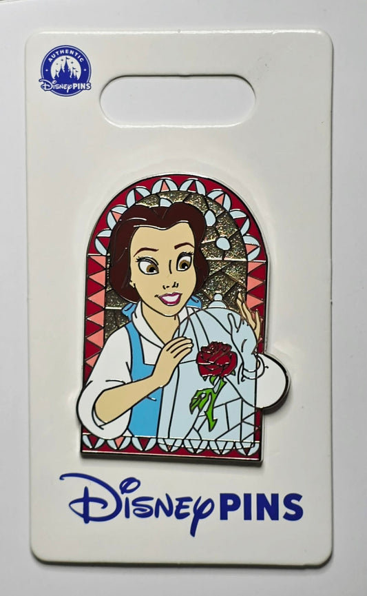 Beauty and the Beast - Belle with Enchanted Rose