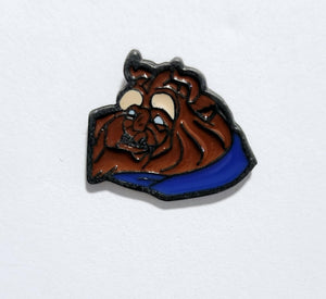 Beauty and The Beast - Tiny Beast Pin