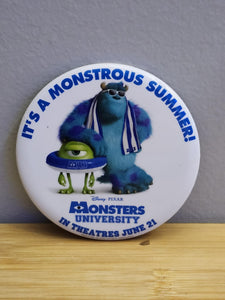 Button -  Monster's Inc. In theatres June 21