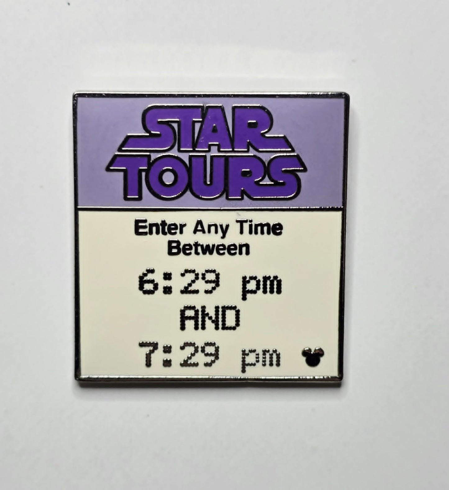 Disney Star Tours FastPass pin from the 2007-2008 Hidden Mickey Series