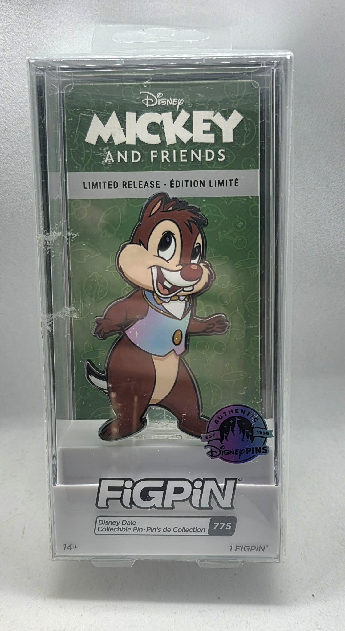 50th Dale figpin