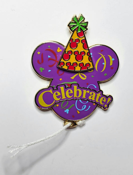 2009 "Celebrate Everyday!" Mickey Balloon and Party Hat