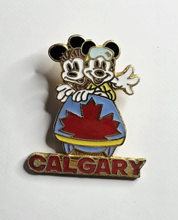 Mickey and Minnie Mouse - Calgary, Canada - Winter Olympics