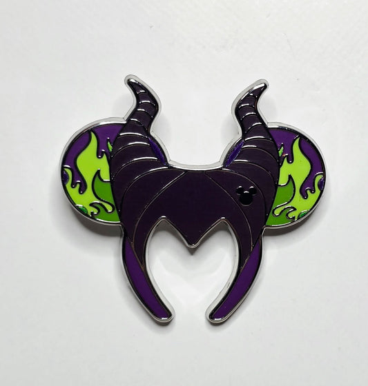 Sleeping Beauty - Maleficent ear headband - Hidden Mickey