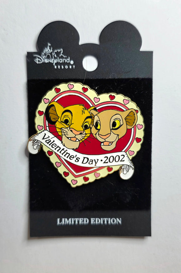 Lion King - Simba and Nala -  Valentine's Day in 2002