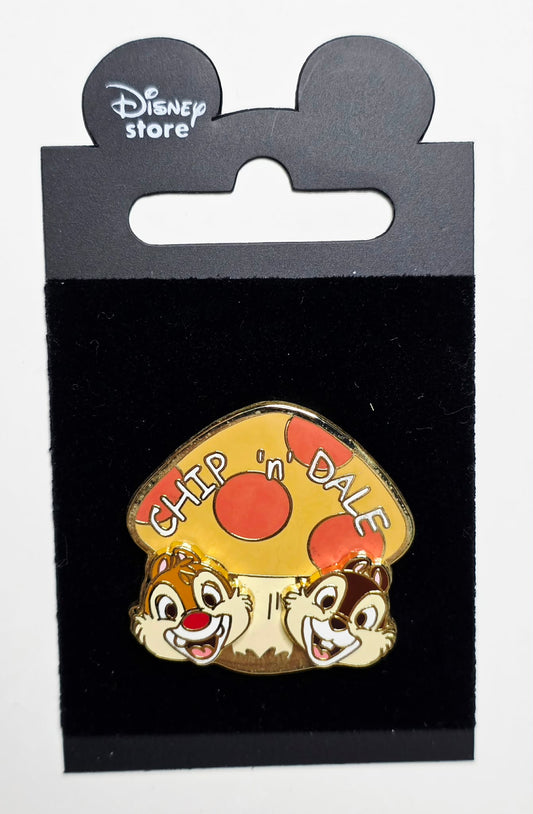 Chip and Dale - large mushroom