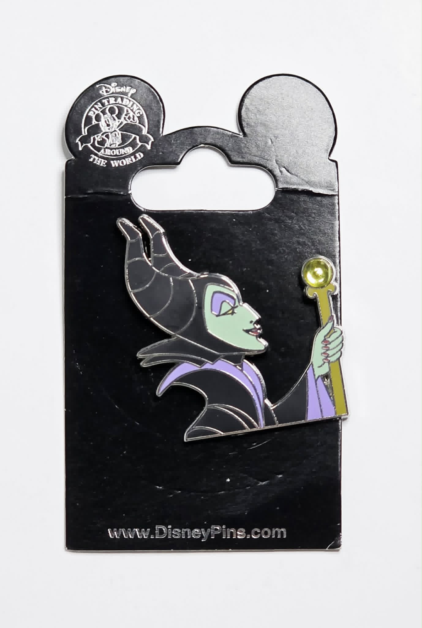 Sleeping Beauty - Maleficent holding staff with stone