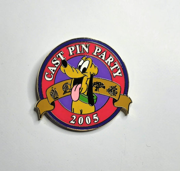 Walt Disney World Cast Exclusive - Cast Pin Party 2005 Pluto