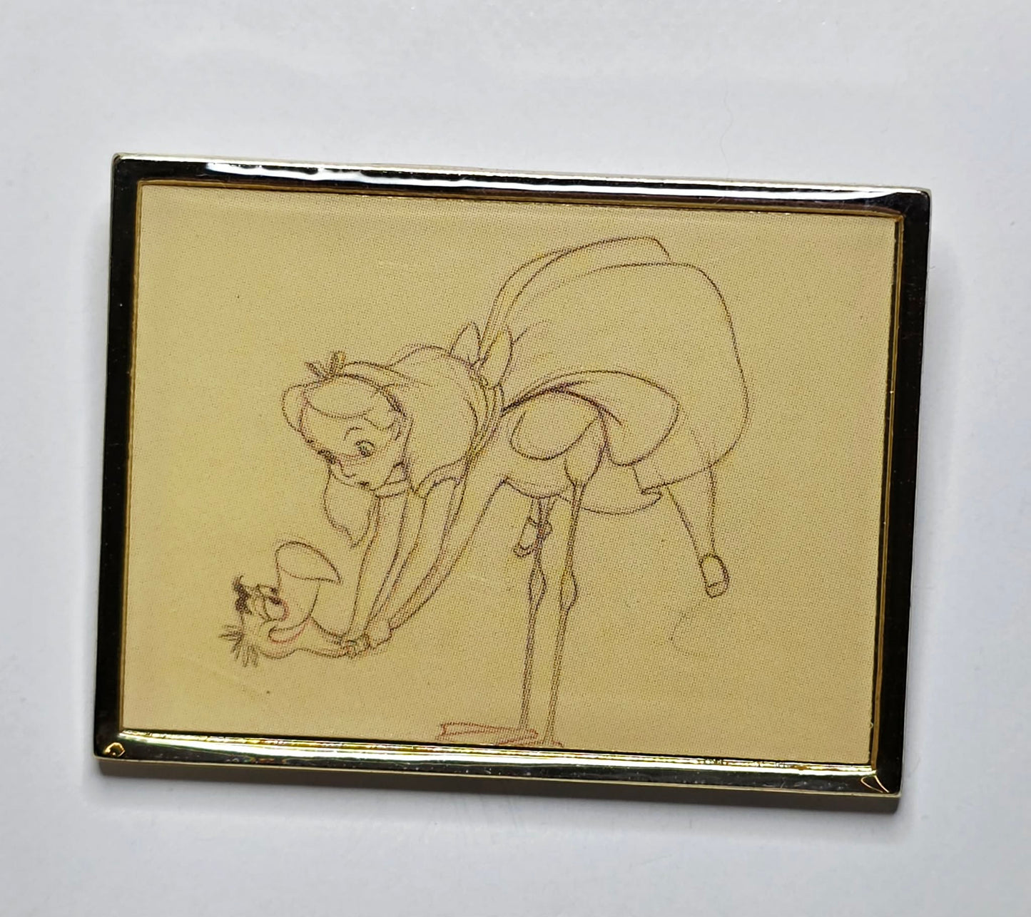 Alice in Wonderland - sketch of Alice - Disney Japan "Art Magic"