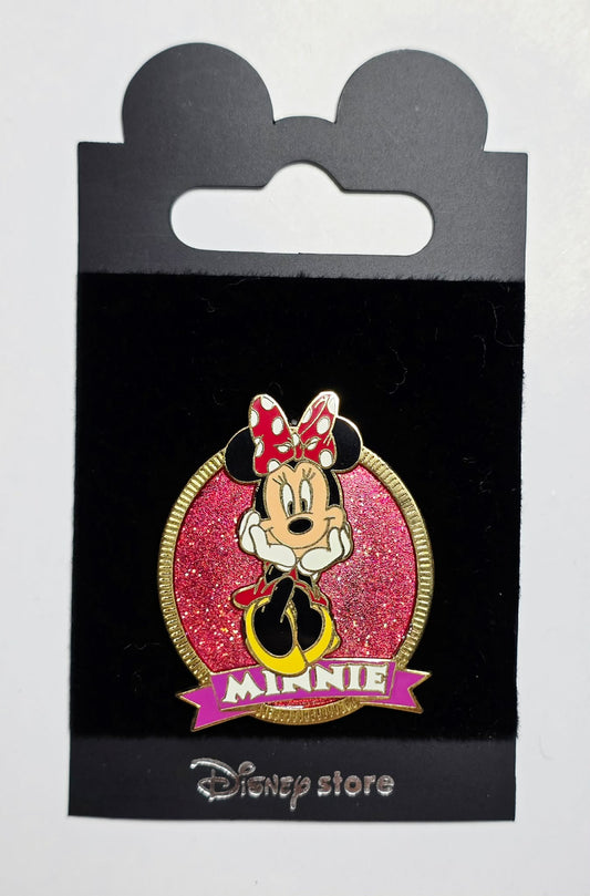 Minnie Mouse - glittery pink