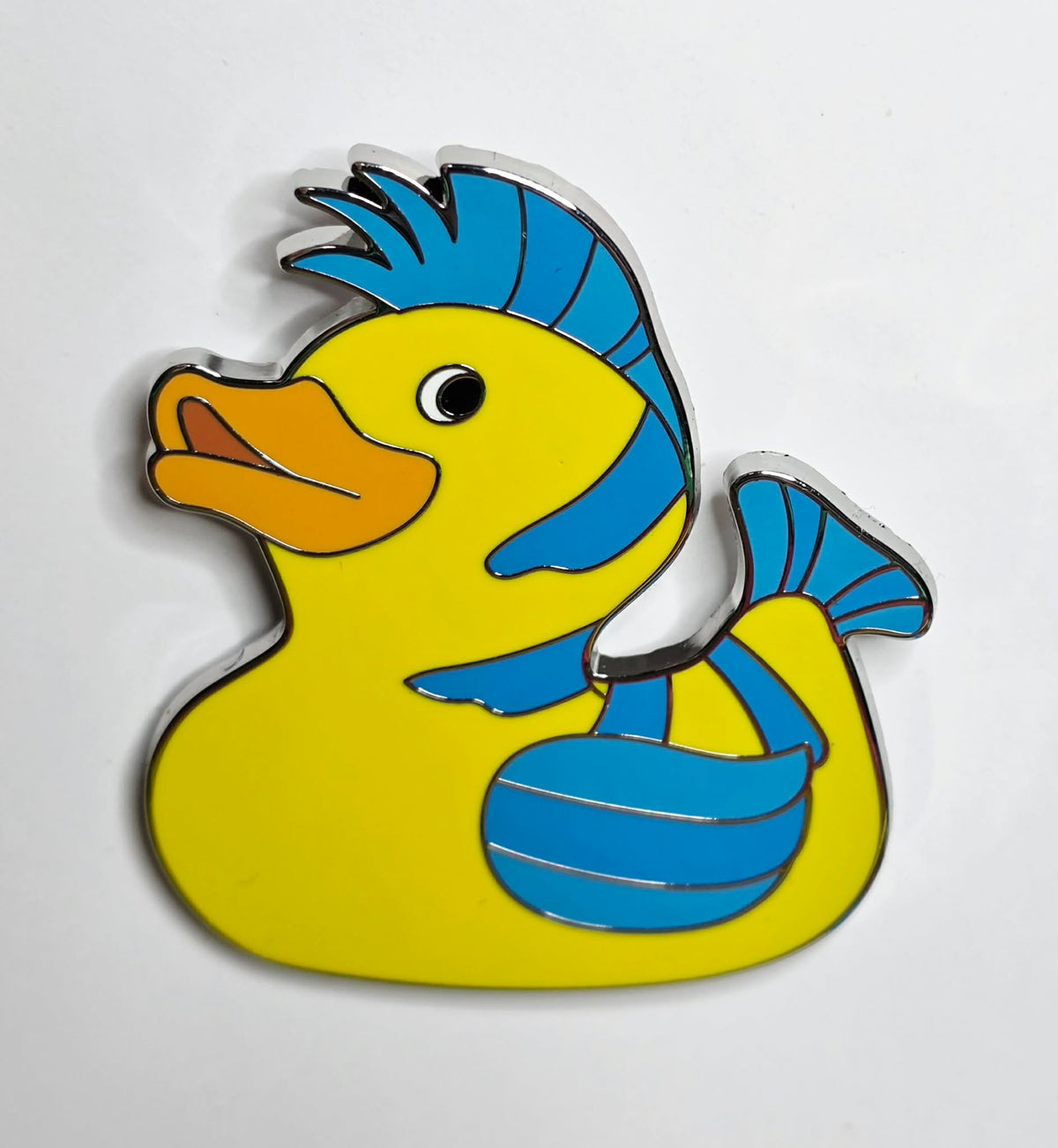 The Little Mermaid - Flounder rubber duck - Ducks of Disney Mystery Collection Series 2