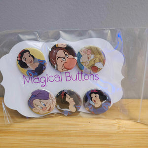 Snow White Buttons