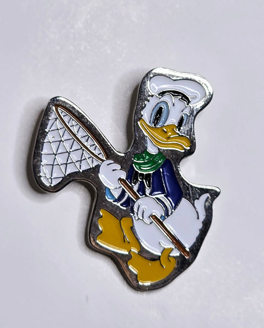 Donald Duck - with a net