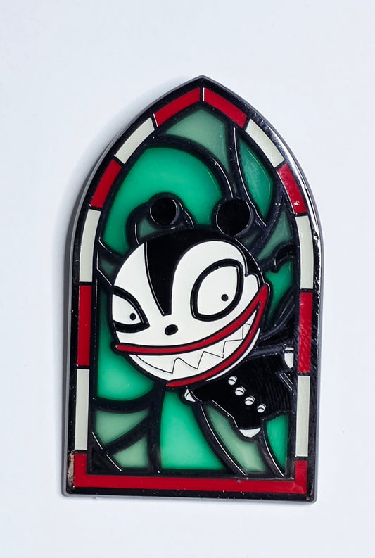 The Nightmare Before Christmas - Scary Teddy stained glass window