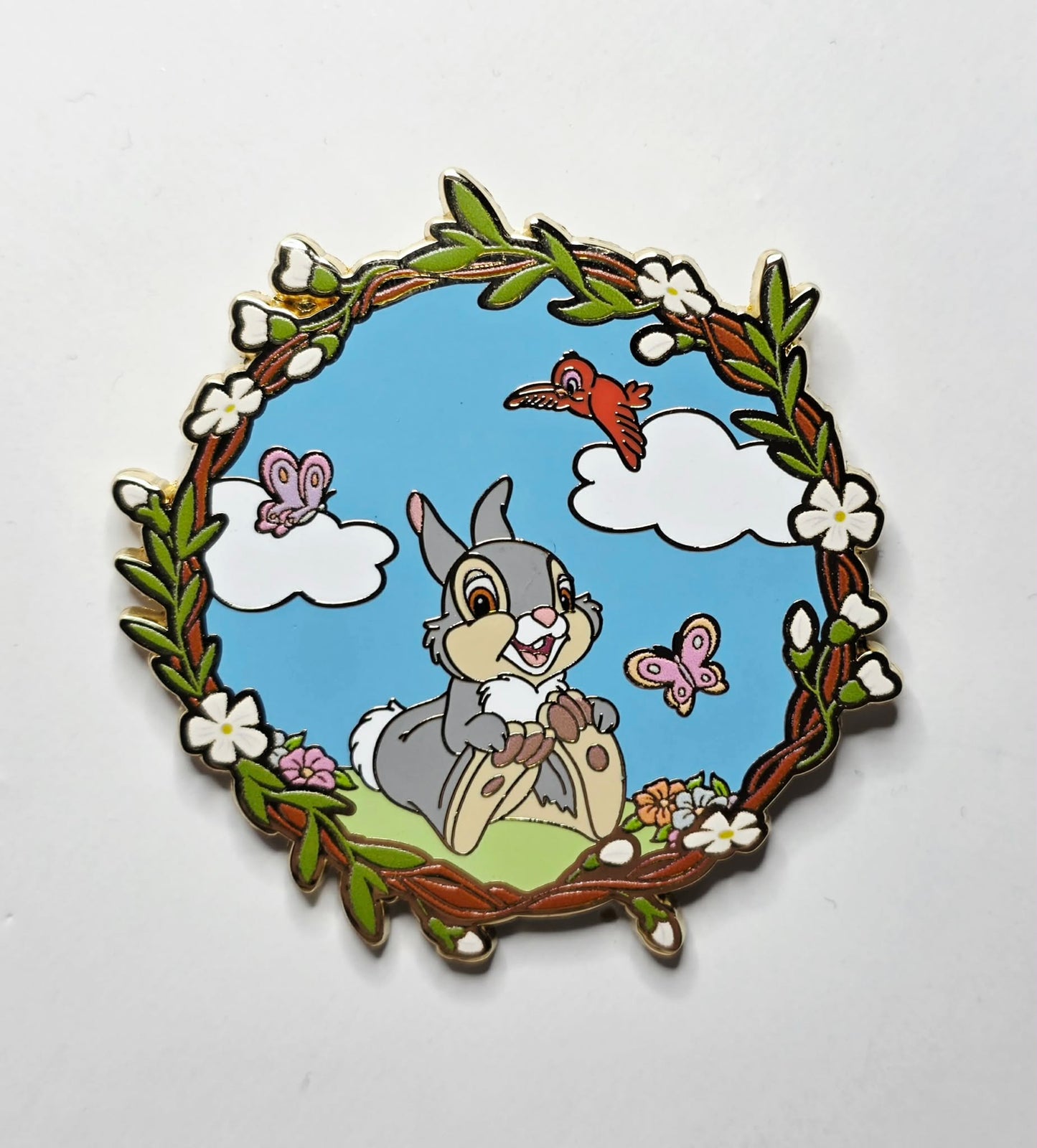 Bambi Floral Frame - Thumper