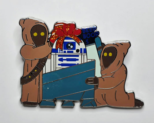 Star Wars -  Jawas gift-wrapping R2-D2  - Christmas