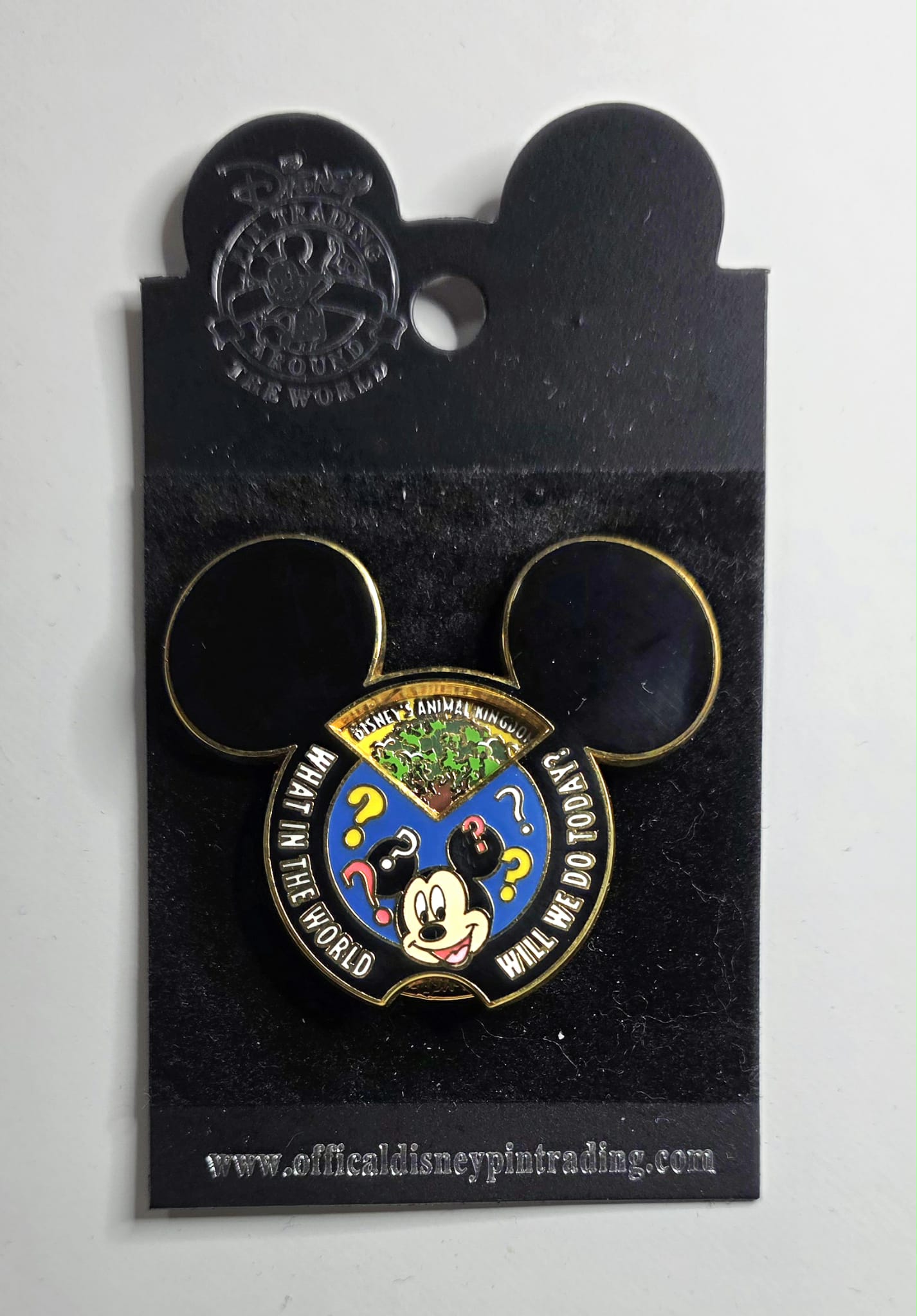 Mickey Mouse "What In The World Will We Do Today?"