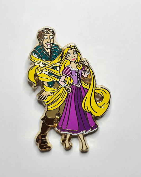 Tangled Flynn Rider in Rapunzel's Hair