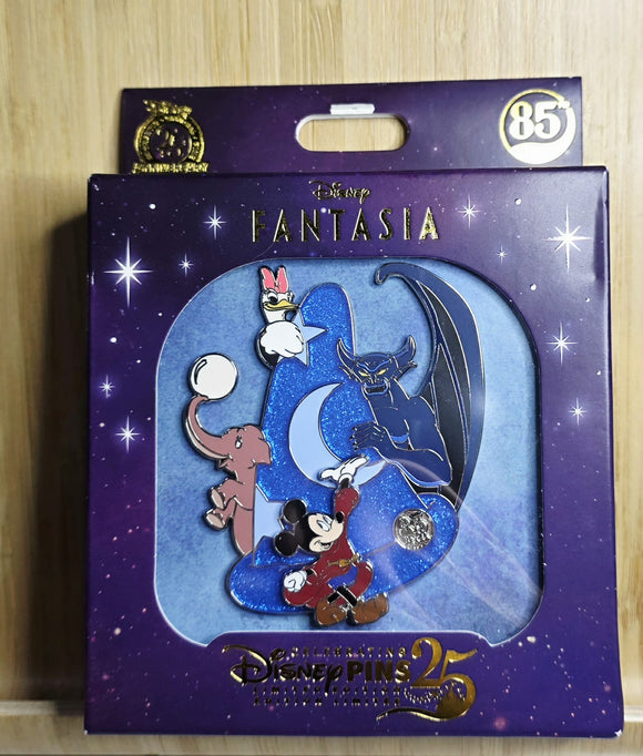 Fantasia 85th Anniversary Jumbo - Sorcerer Mickey, Chernabog, Elephanchine, and Madame Upanova