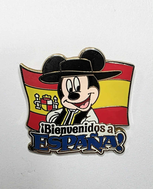 Mickey Mouse- Spanish attire - flag of Spain
