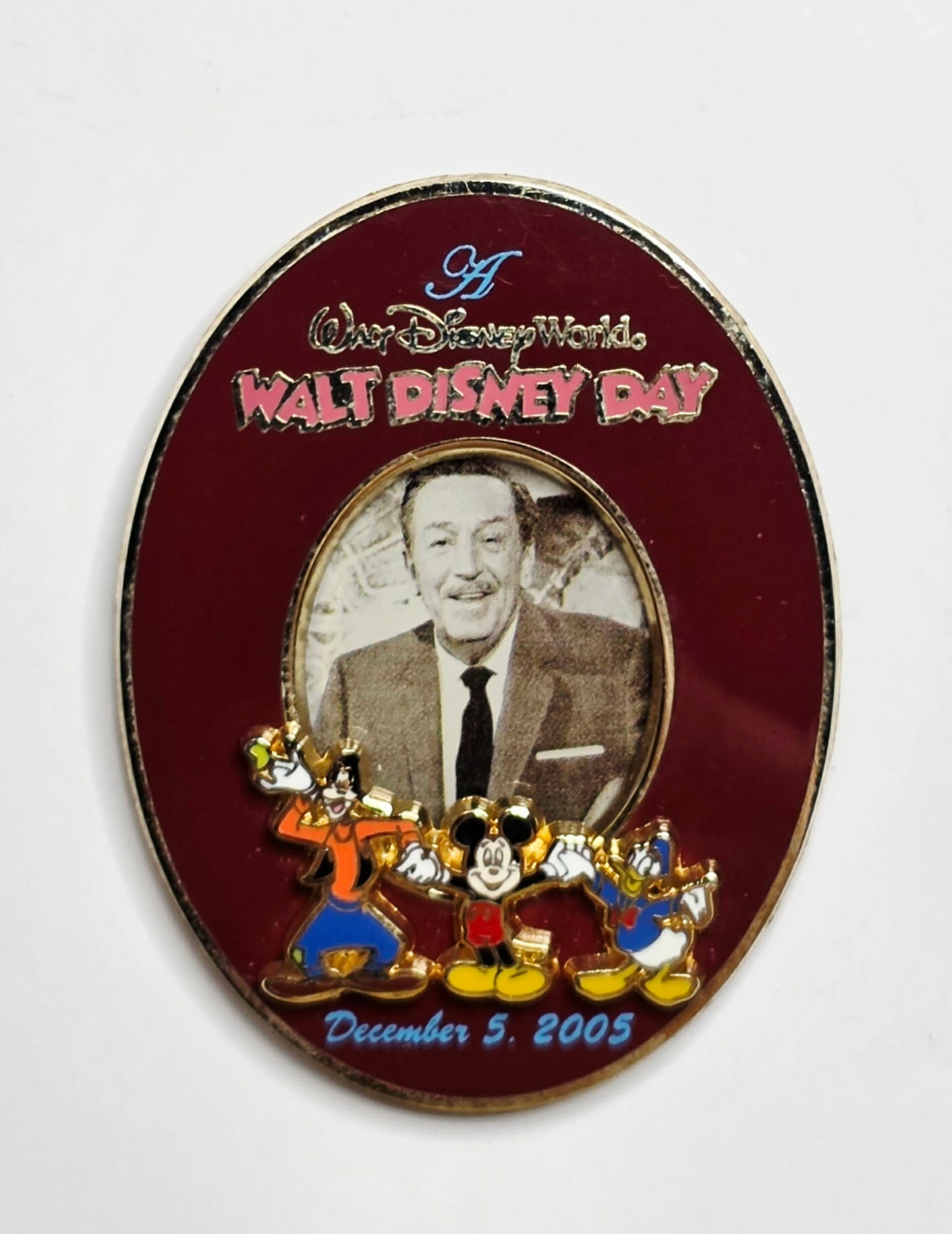 "Walt Disney Day" - Mickey Mouse, Goofy, and Donald Duck - 2005