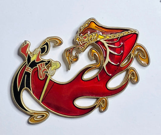 Aladdin - Jafar transforming into a cobra