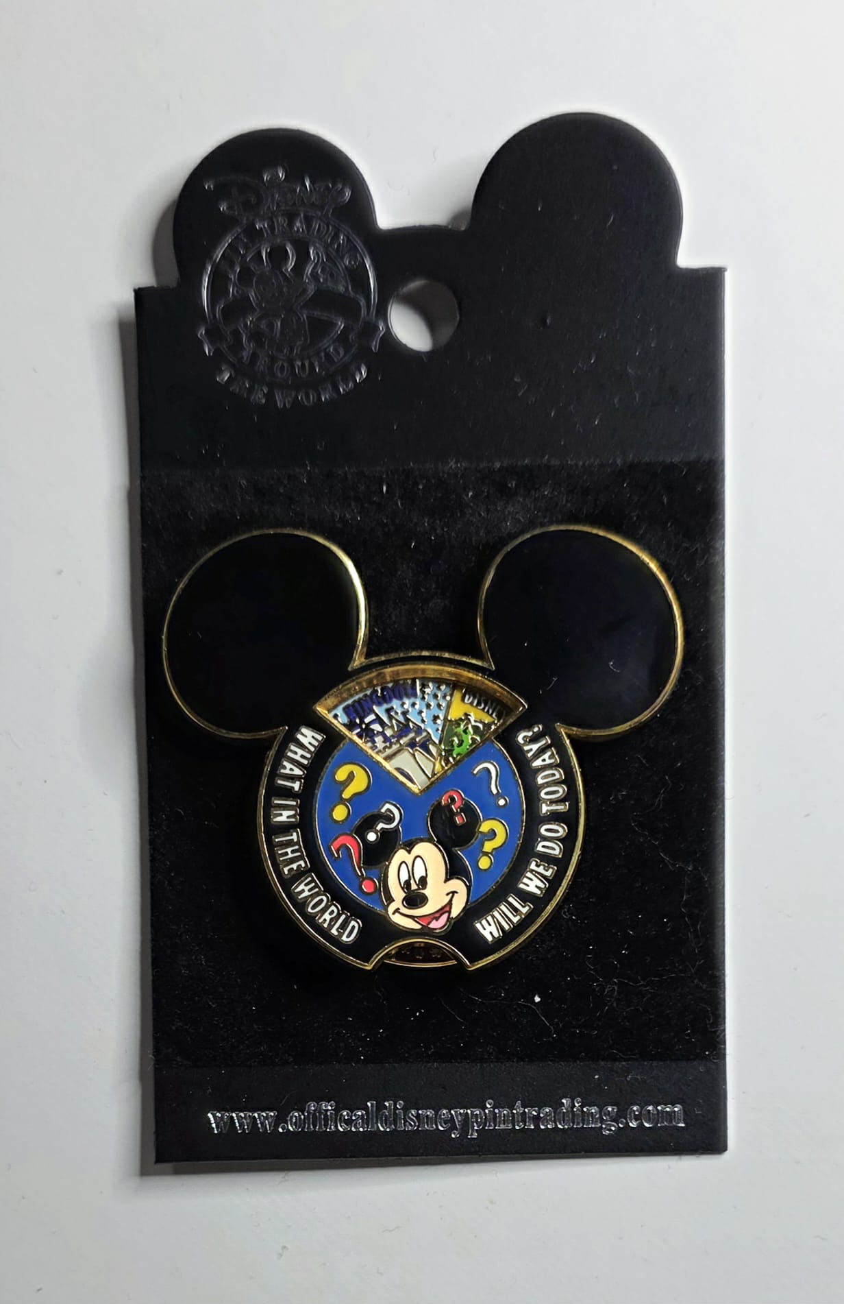 Mickey Mouse "What In The World Will We Do Today?"