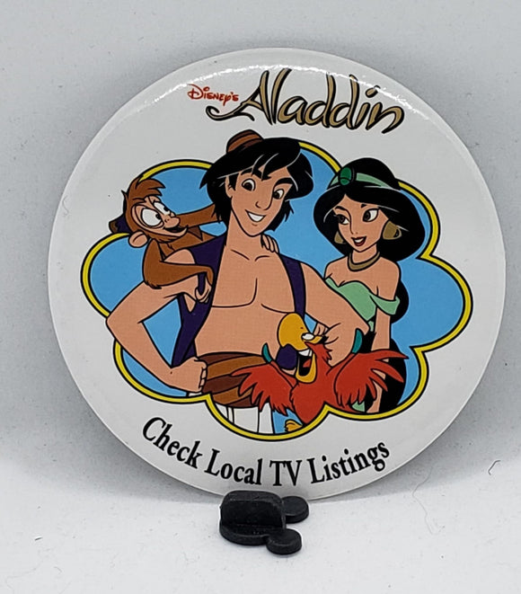 Vintage - Button Aladdin