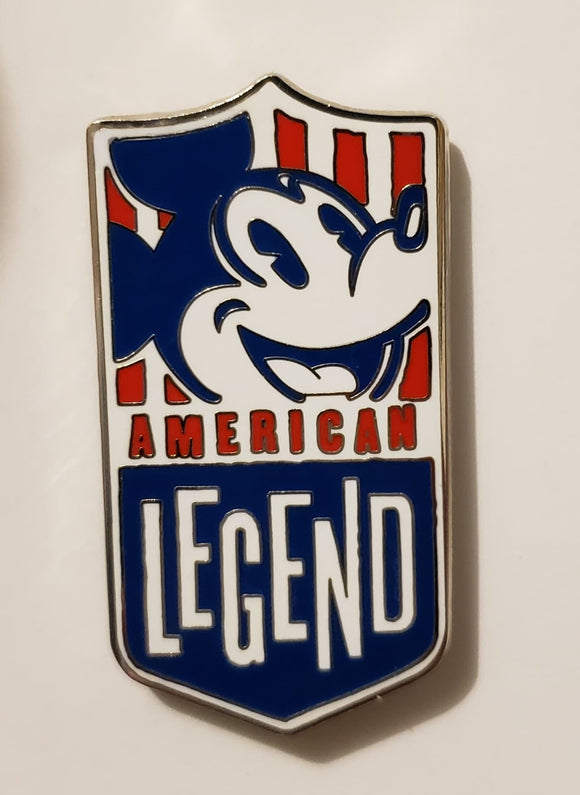 DLR/WDW - Mickey Mouse - American Legend Banner Flag