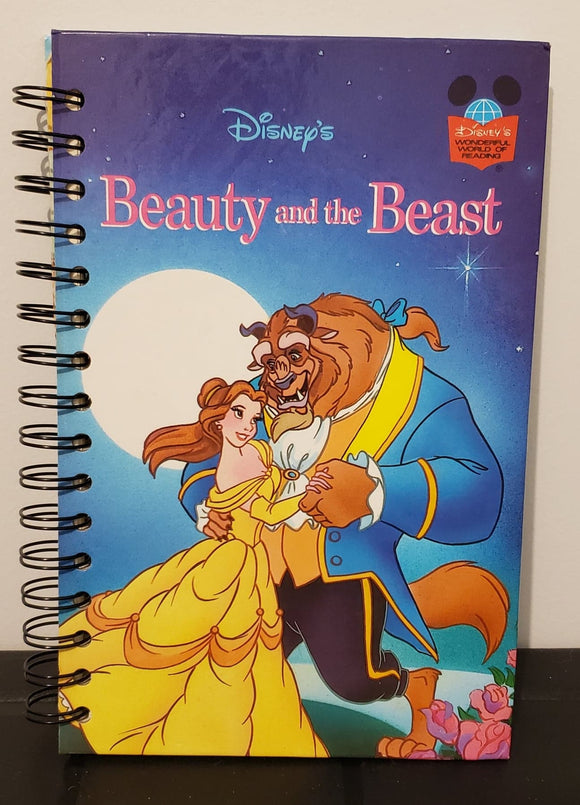 Upcycled Disney Journal - Beauty and the Beast