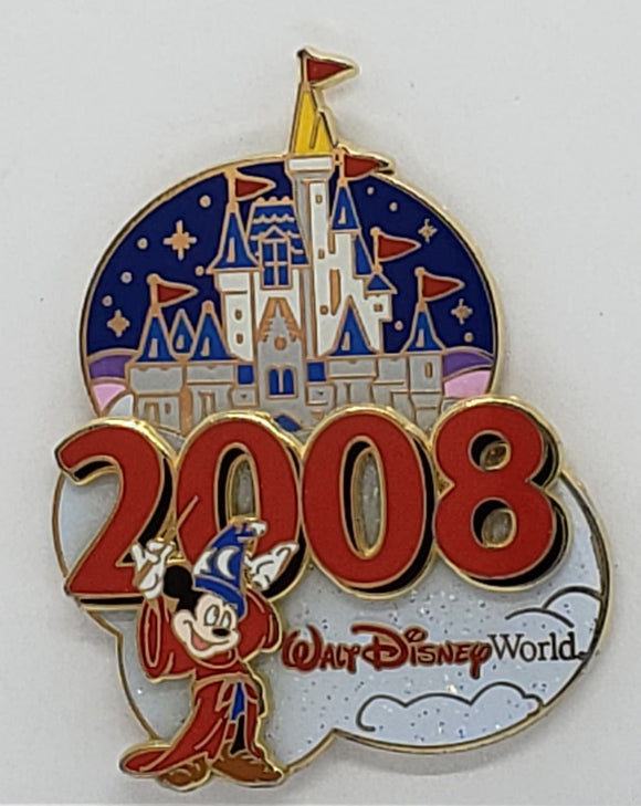 WDW - 2008 Cinderella Castle - Sorcerer Mickey