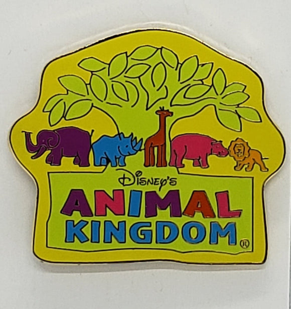 Animal Kingdom Pin Event Whimsical Logo