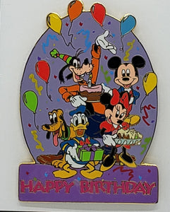 Mickey and the gang Happy Birthday 2002