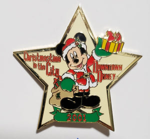 WDW - Christmastime in the City 2001 - Mickey in Star