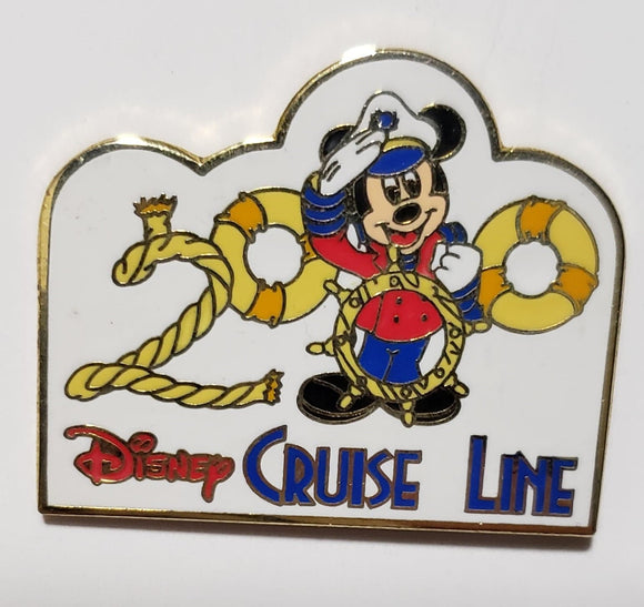 Disney Cruise Line 2000 Logo Mickey
