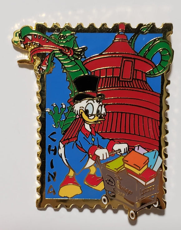 Disney Store Country Stamp (China) Scrooge McDuck