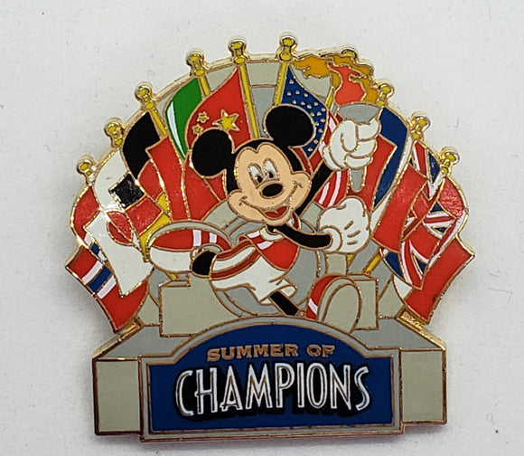 Summer of Champions - Mickey with Flags