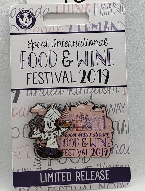 WDW - 2019 Epcot International Food & Wine Festival - Logo