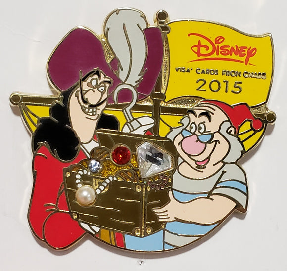 Peter Pan - Chase Visa 2015 - Captain Hook and Smee