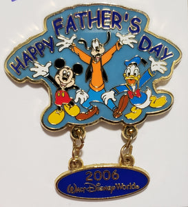 Mickey, Goofy, Donald Father's Day 2006